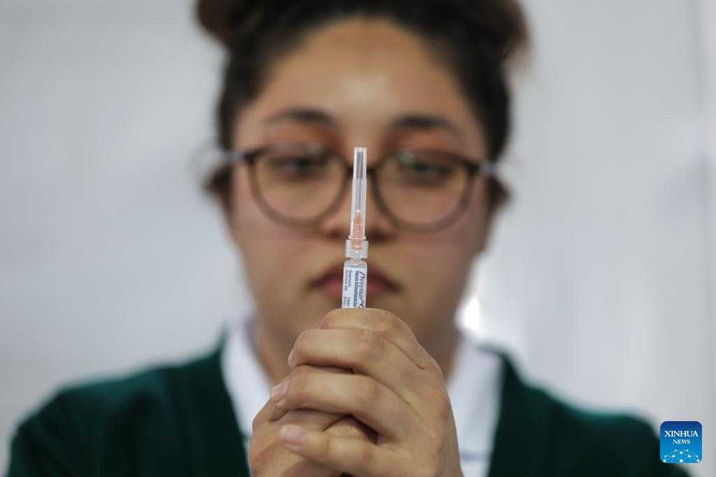 Mexico City takes measures to improve community immunization coverage during winter season-Xinhua