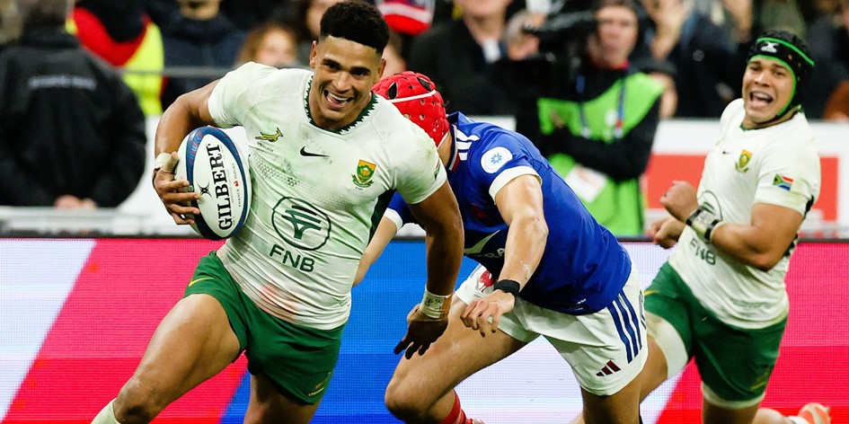 Fourteen-man Boks mark Kolisi’s century with result for the ages