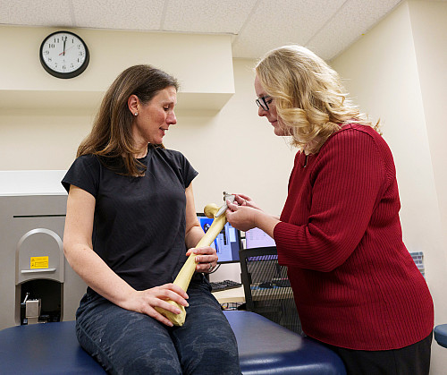 Marketing photo shoot for reputation campaign featuring FIT Core lab at University Hospital in Indianapolis, Indiana on Wednesday, Nov. 1...