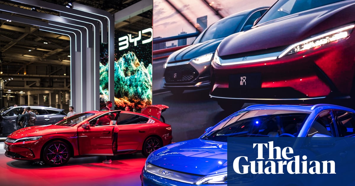 Driving competition: China’s carmakers in race to dominate Europe’s roads | Automotive industry