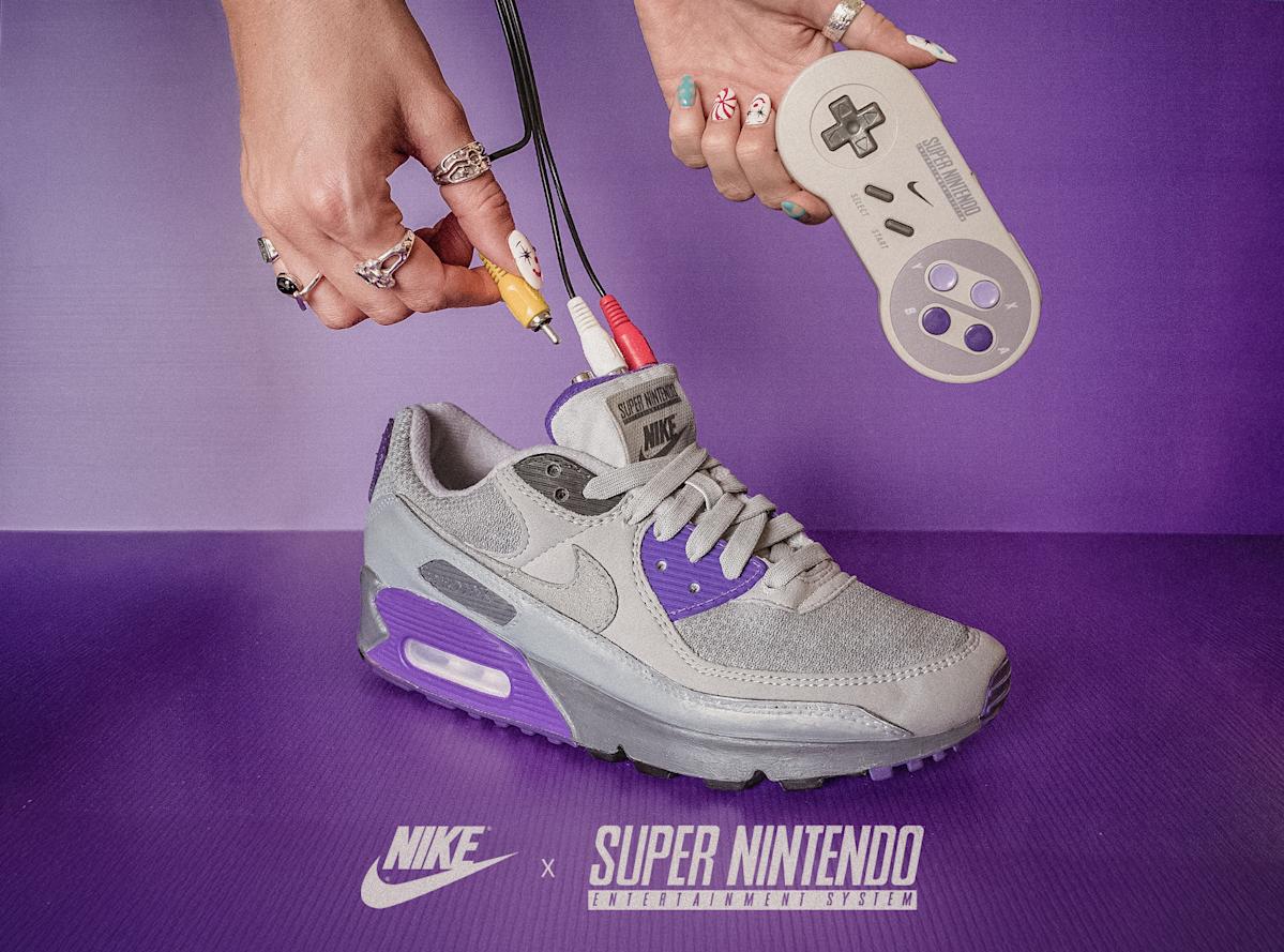 A designer in Singapore created a functional SNES inside a wearable Nike sneaker