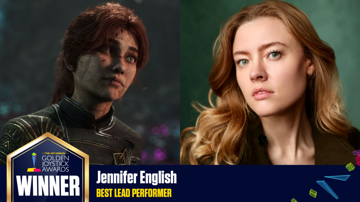 Jennifer English Wins Best Lead Performer Award at the Golden Joystick Awards 2025