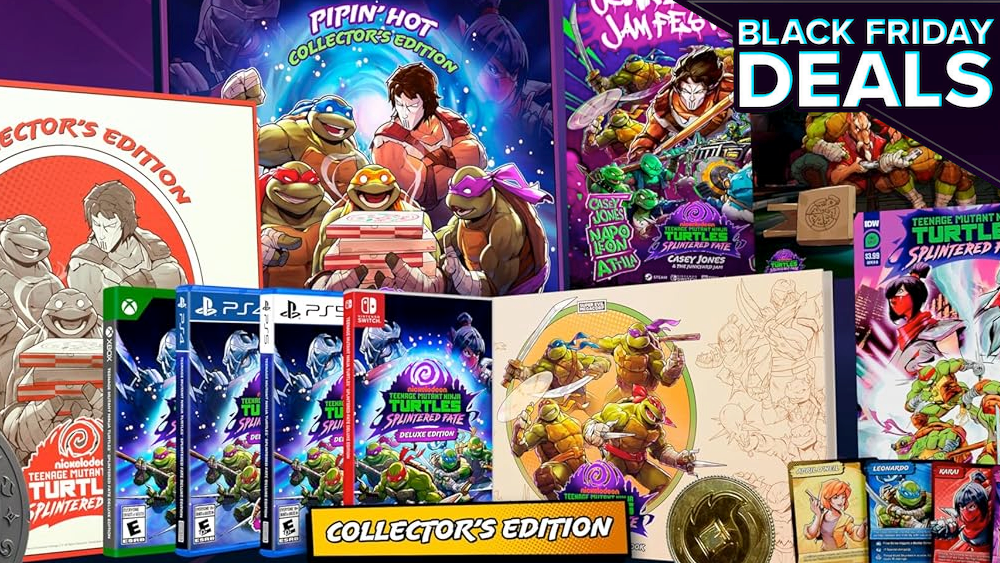 TMNT: Splintered Fate Collector’s Edition Preorder Gets Early Black Friday Discount