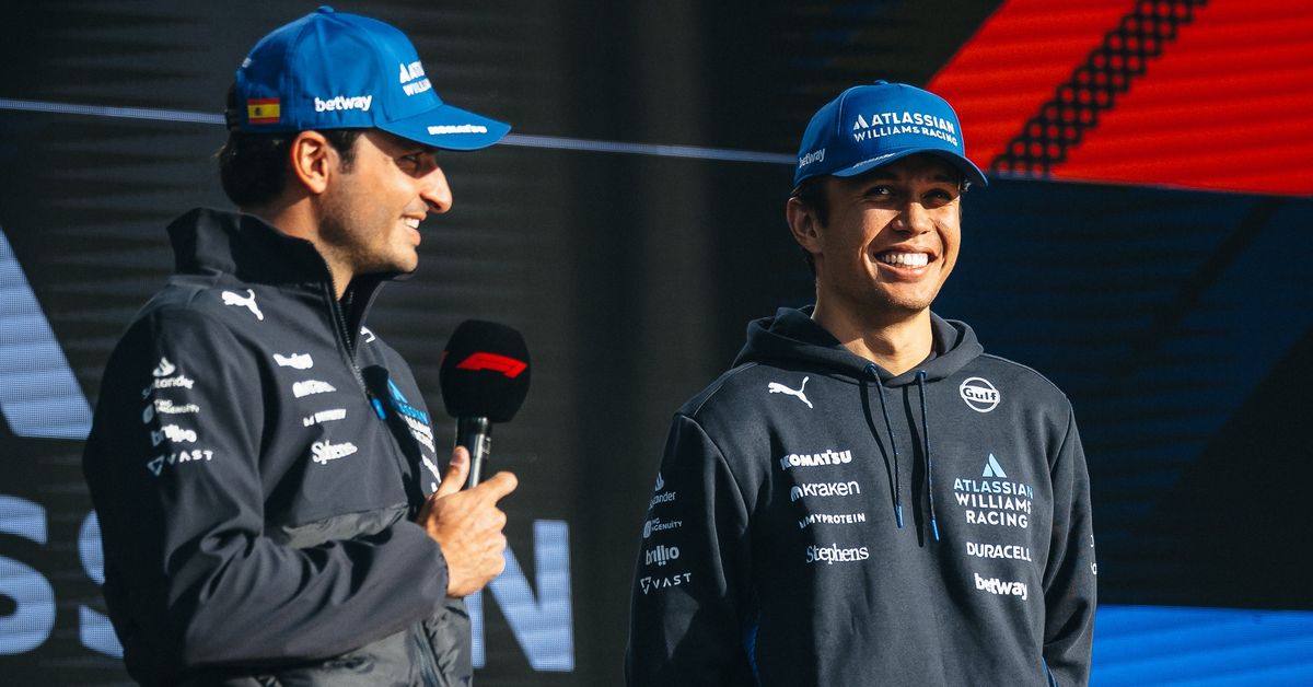 Alex Albon and Carlos Sainz look ahead to Lusail