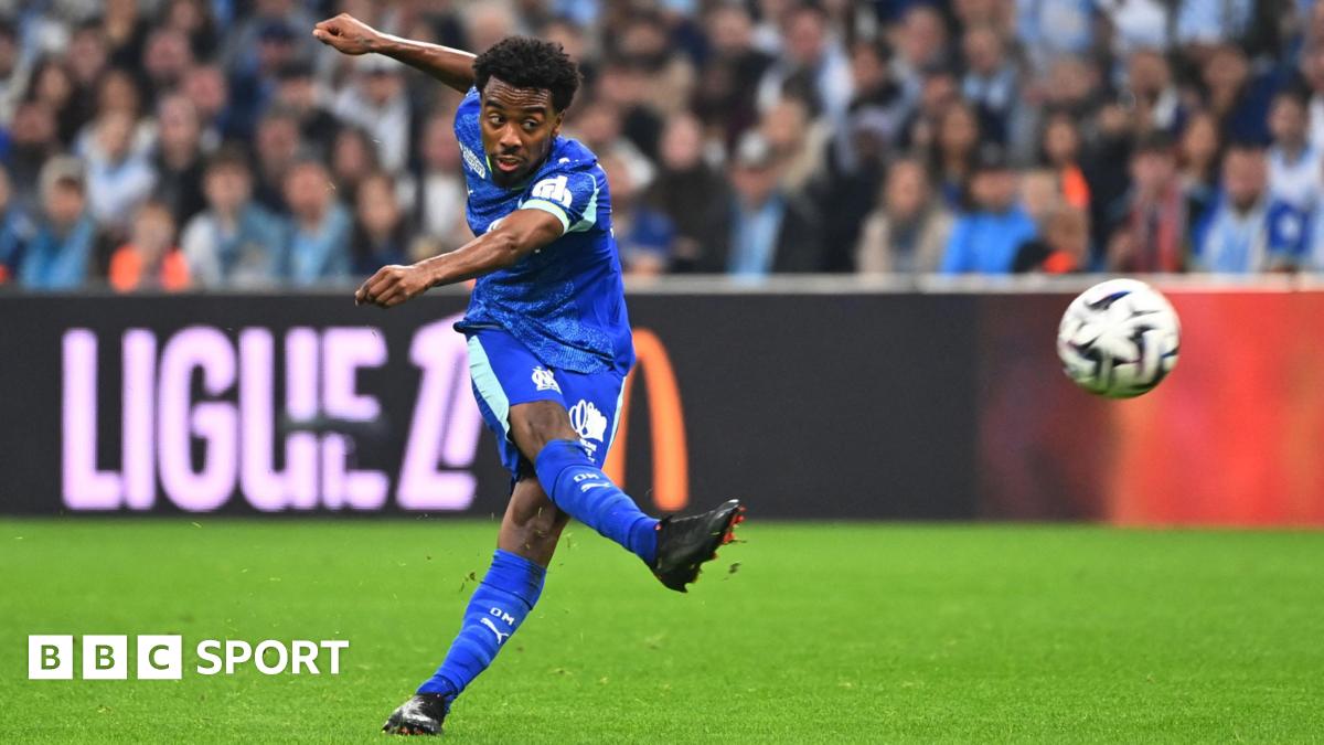 Marseille 3-0 Brest: Angel Gomes and Mason Greenwood on target as hosts go top of Ligue 1