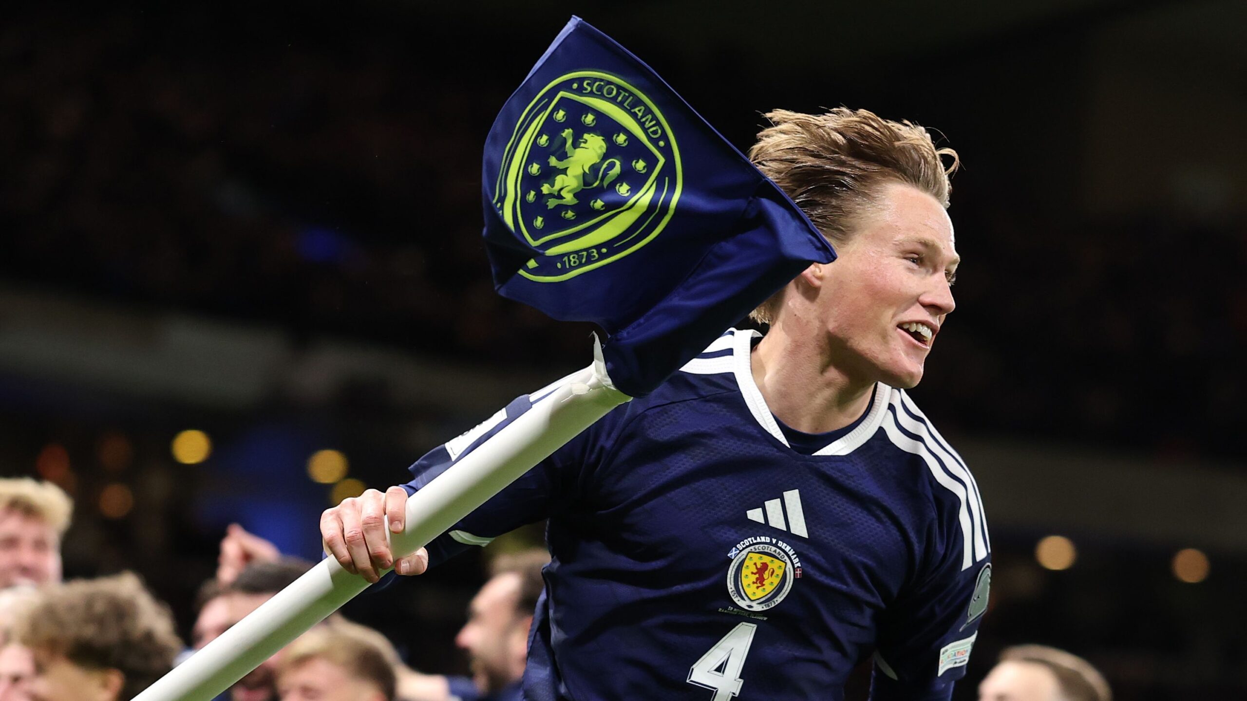 WATCH: Scott McTominay channels inner Cristiano Ronaldo with outrageous overhead kick to help Scotland secure World Cup place in thrilling Denmark win