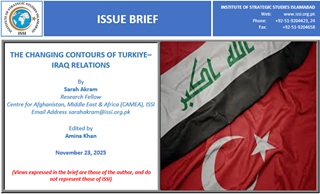 Issue Brief on “The Changing Contours of Turkiye–Iraq Relations”