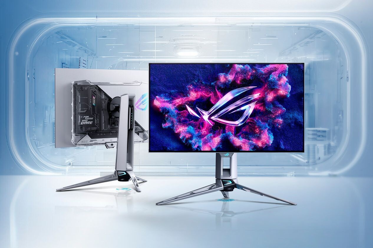 ASUS ROG Announces Availability of Swift OLED PG27AQWP-W and Strix OLED XG27AQWMG Monitors