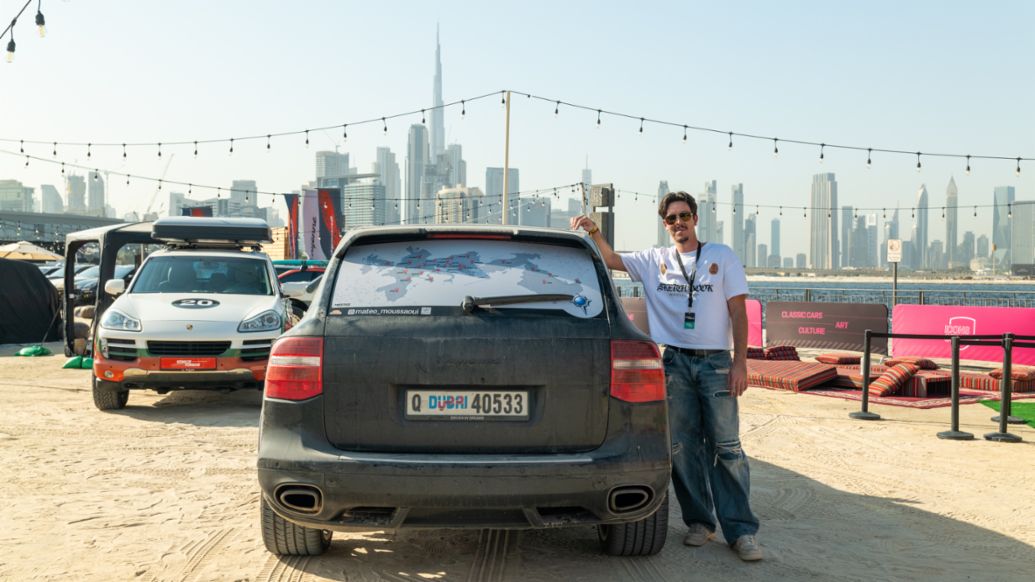 Mateo Moussaoui, Cayenne model, 2025, Porsche AG