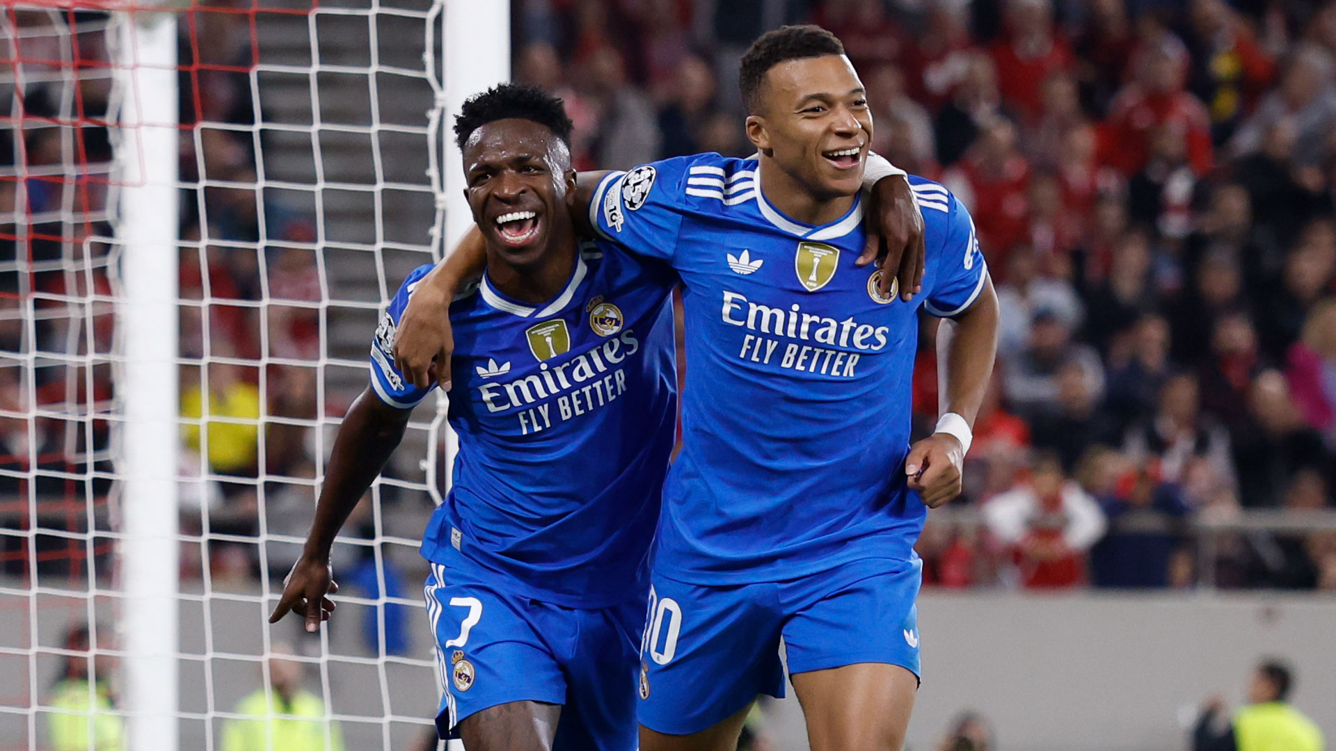 Mbappé scores four in Athens victory