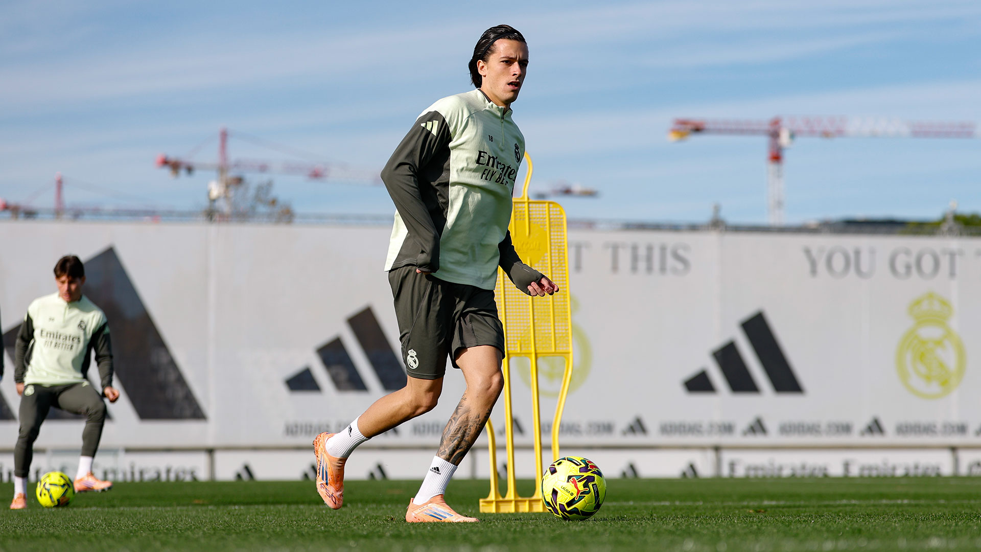 Latest training session at Real Madrid City