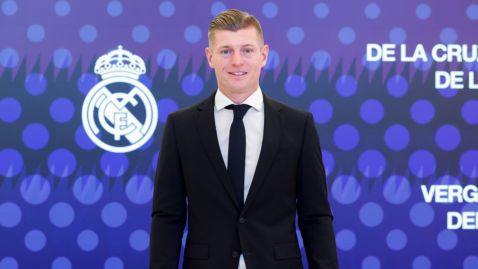 “The Bernabéu feels like the perfect place to receive this award”