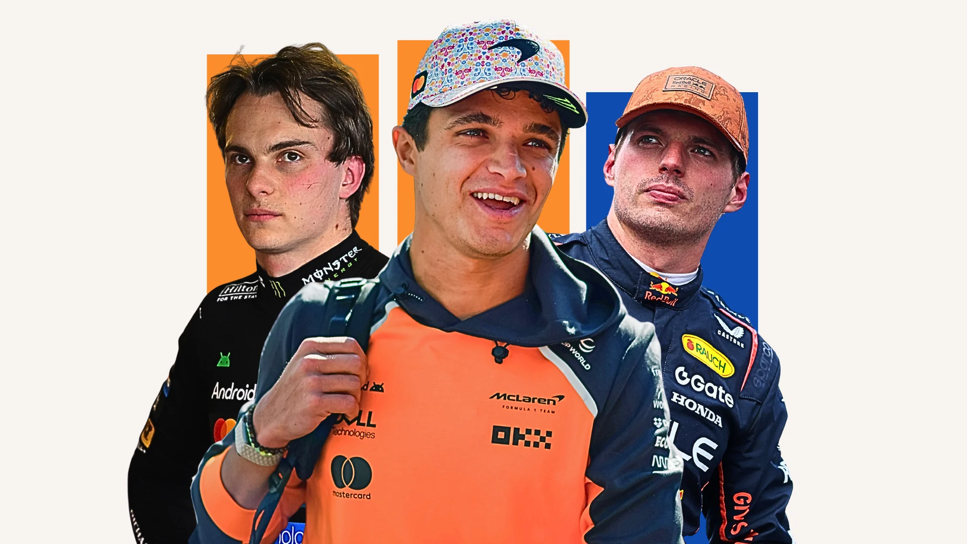 Lando Norris, Oscar Piastri or Max Verstappen – who looks stronger at each of the final four rounds?