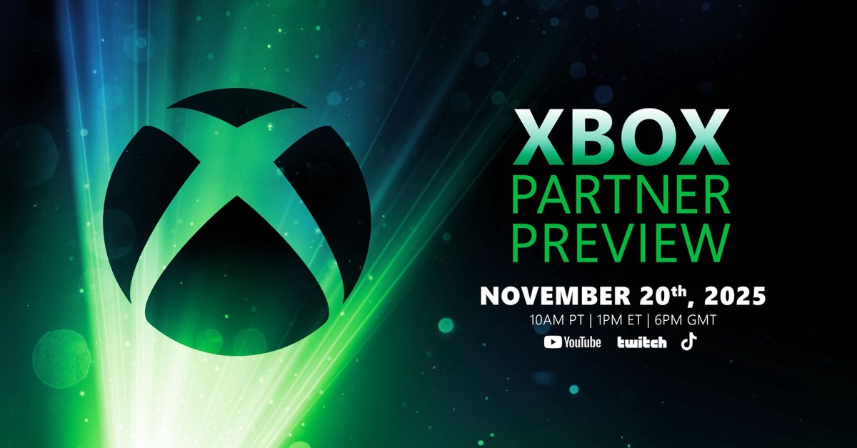 Xbox Partner Preview returns on Thursday.