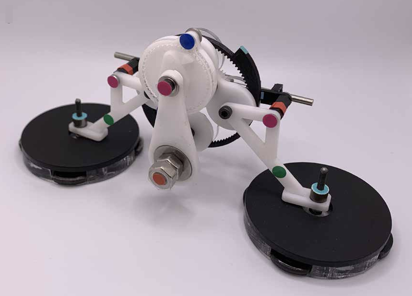 “Steampunk” Self-Learning Mechanical Circuits That Adapt to Their Environments