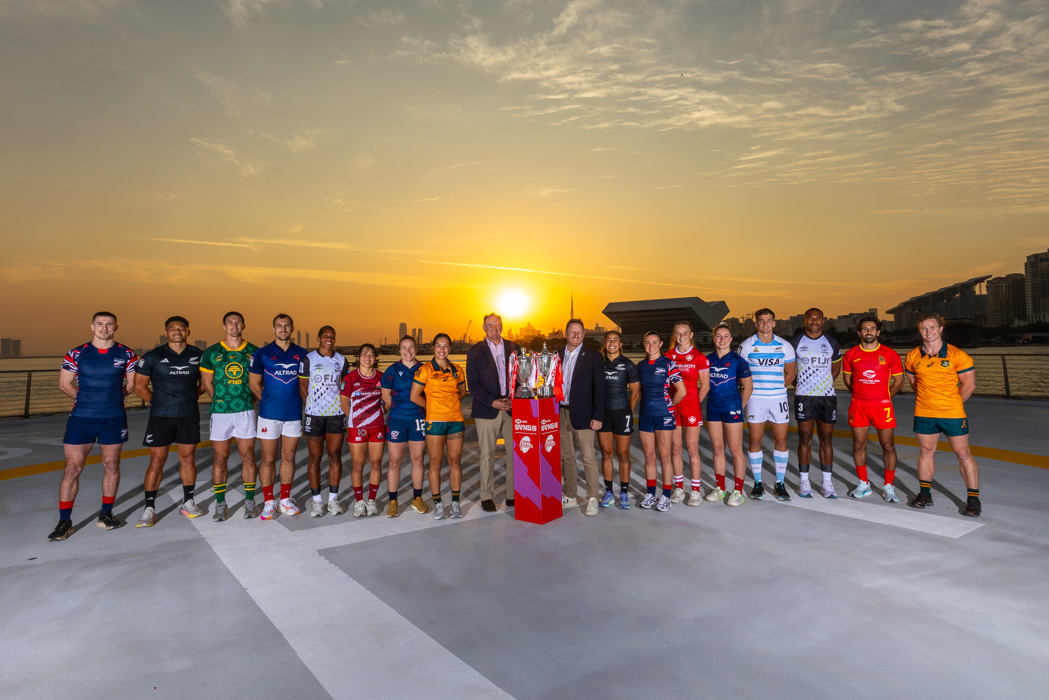 HSBC SVNS launches in Dubai with destinations for all three levels locked in, stars confirmed and a new format to excite fans