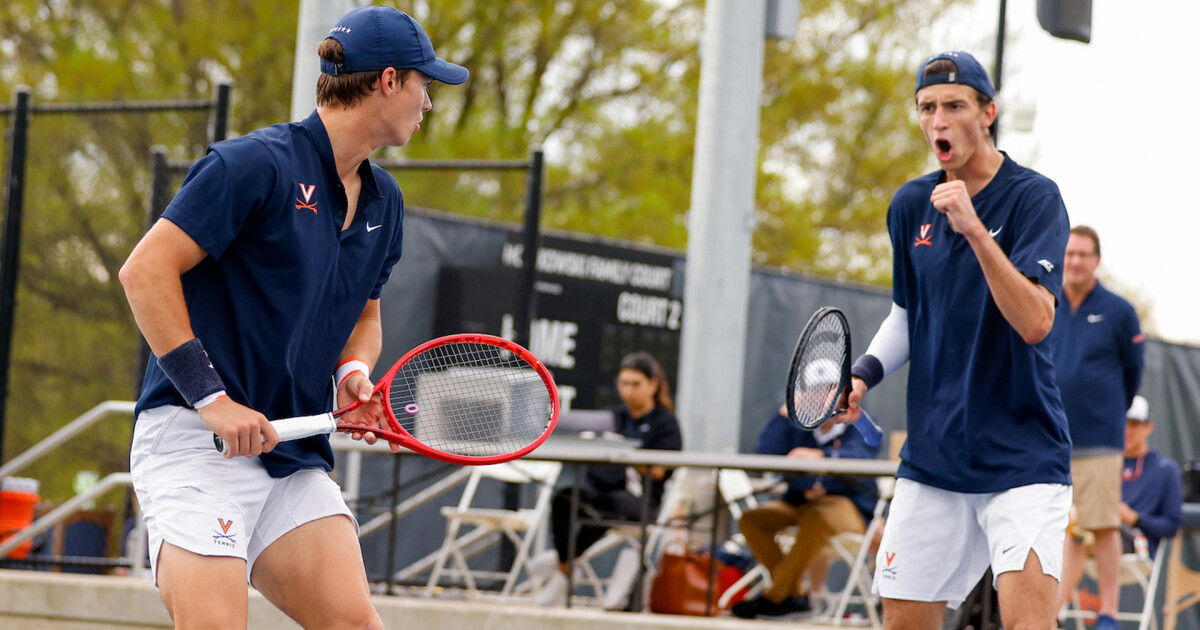 Virginia Men’s Tennis | Rice, Dietrich Advance at NCAA Singles Championship