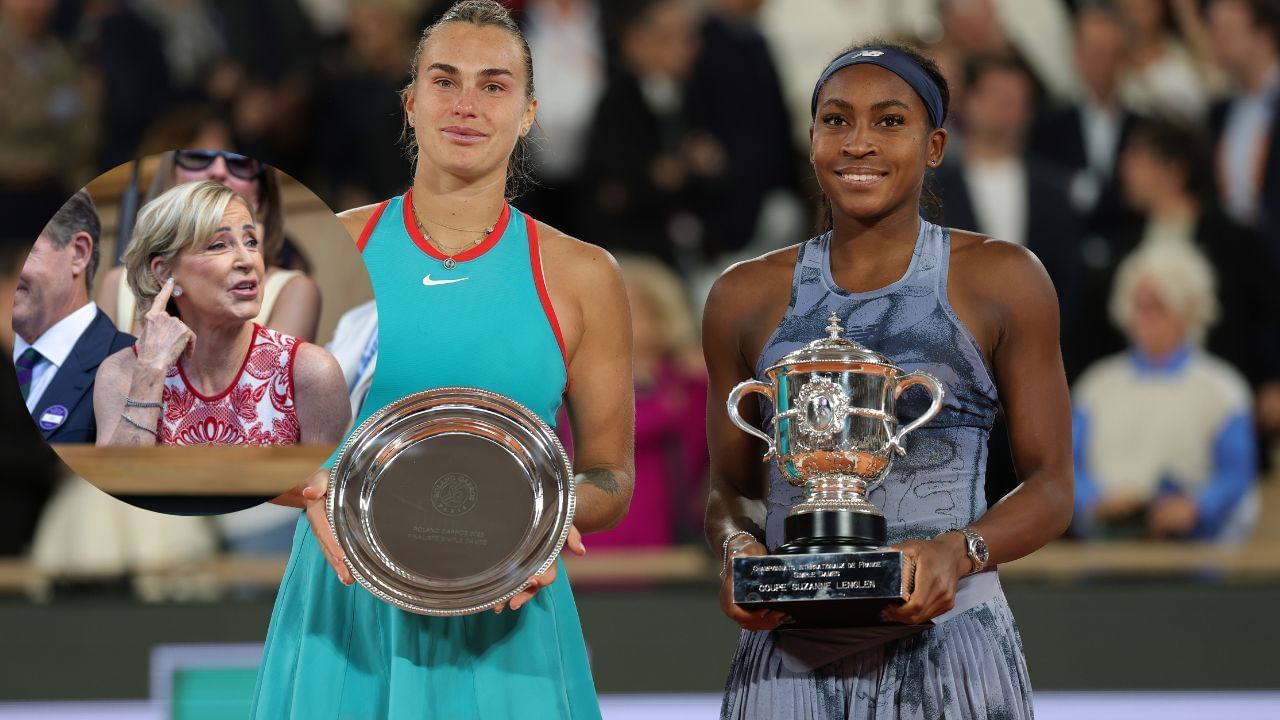 Chris Evert makes glowing claim about women’s tennis after enjoying Coco Gauff and Aryna Sabalenka’s ‘high level’ WTA Finals showdown