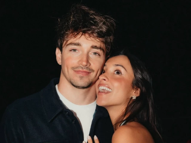 Charles Leclerc announces engagement to Alexandra Saint Mleux