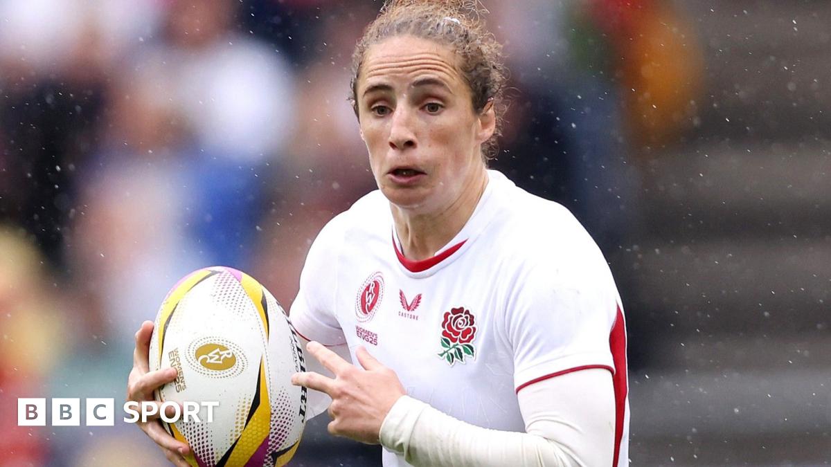 Abby Dow: England World Cup winner retires from rugby at 28