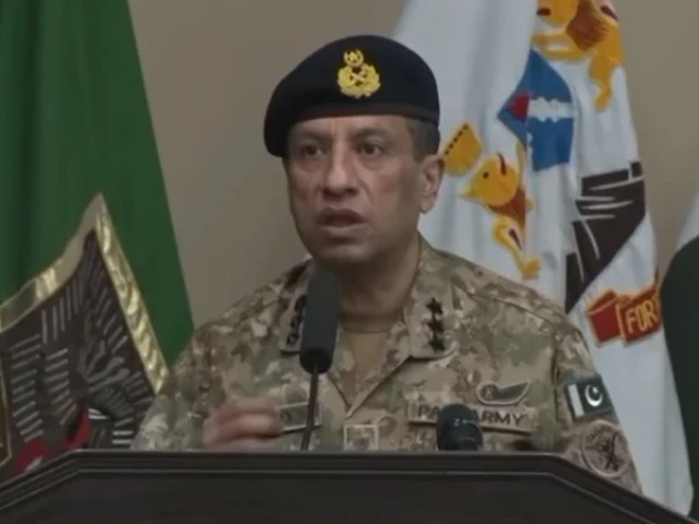 DG ISPR reaffirms to respond firmly to any external threat