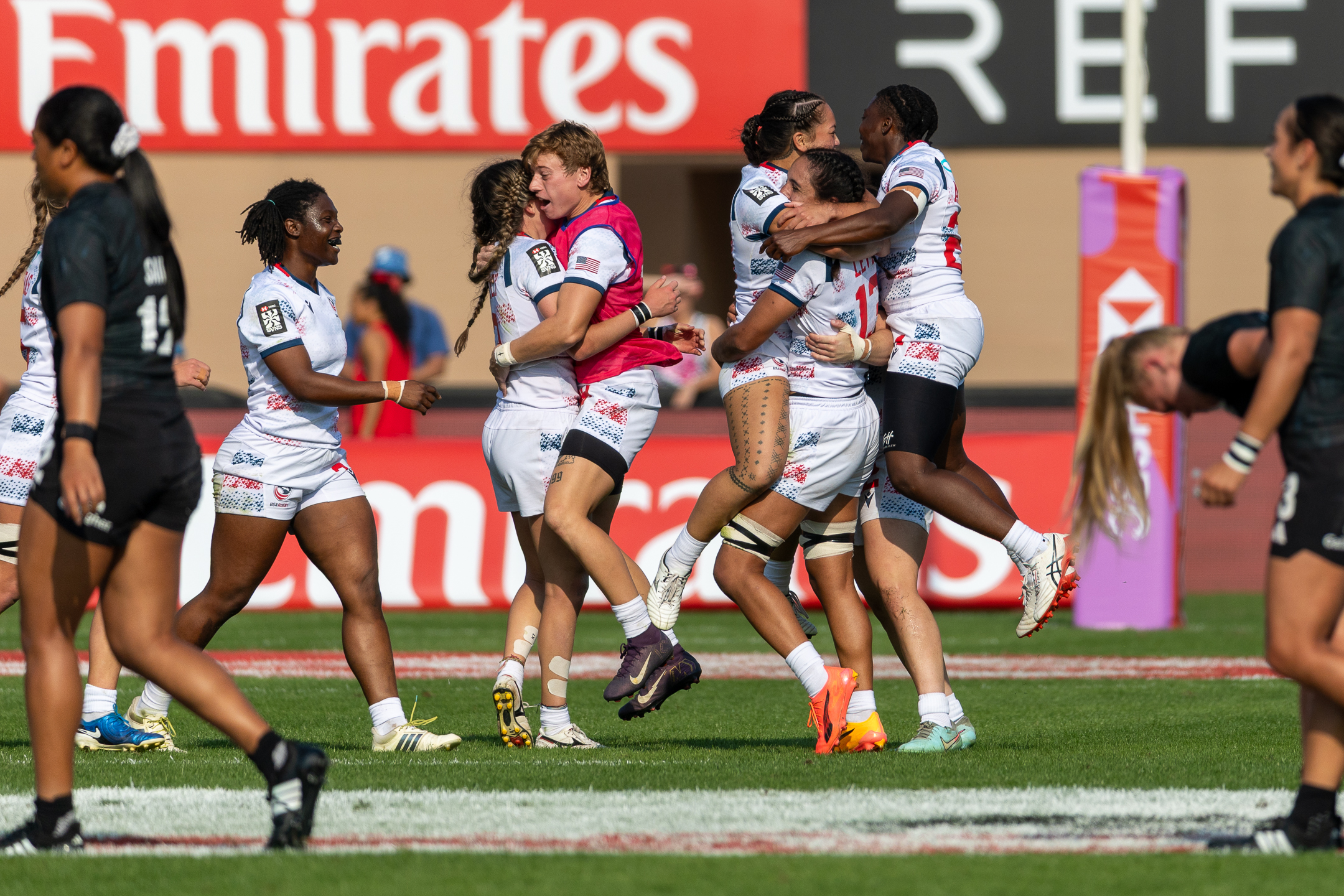 USA wins over Zealand and Canada seal 5th Place at Dubai Sevens