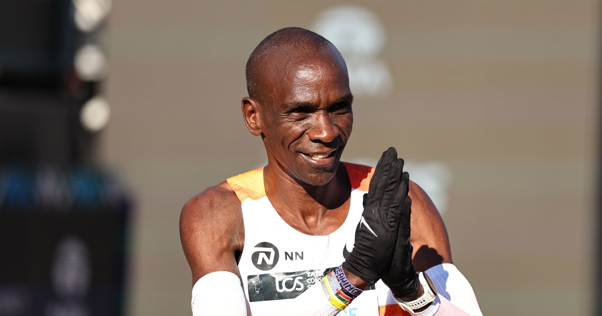 Eliud Kipchoge will run seven marathons in two years “to empower and bring more people to the marathon”