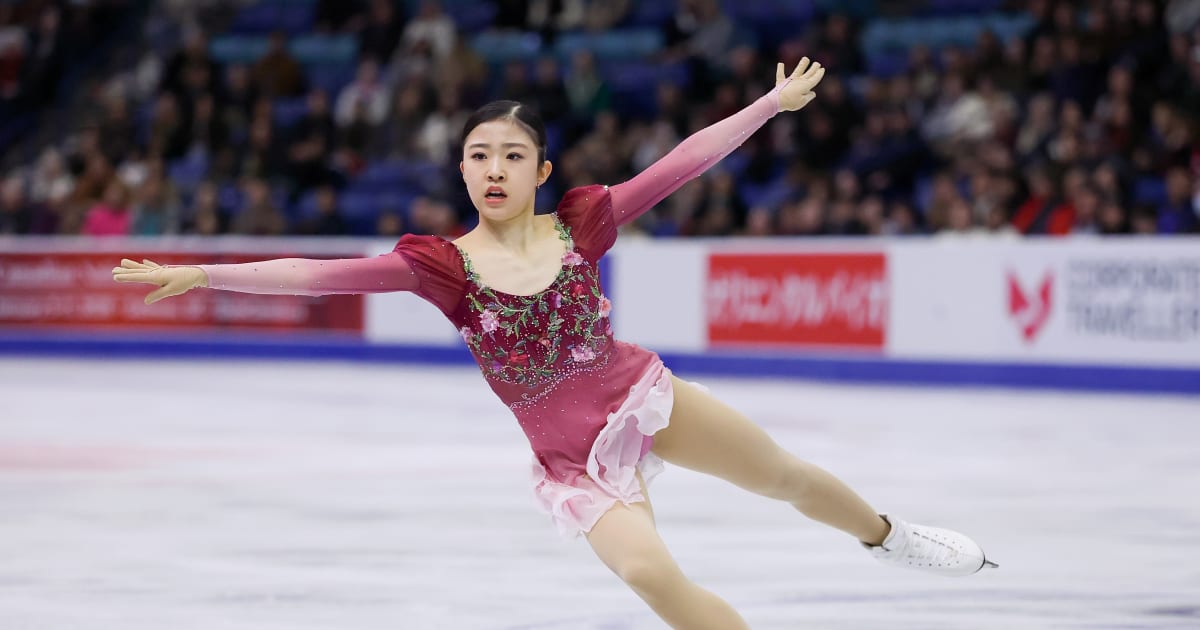 Chiba Mone holds her nerve to claim first-ever Grand Prix title at Skate Canada, Isabeau Levito second