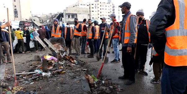 UN, local groups launch ‘We Will Rebuild Gaza’ cleanup campaign