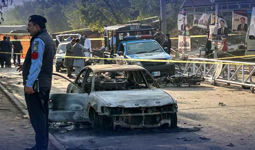 Tailor arrested in Islamabad blast case for storing suicide jacket