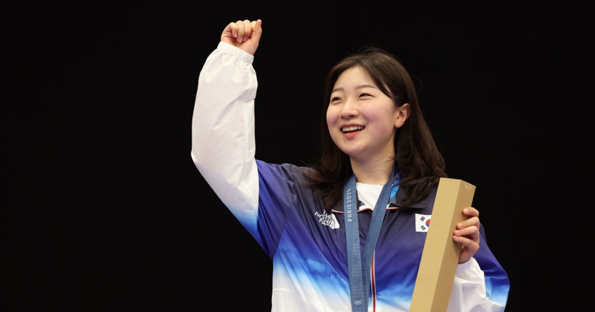 Teenage sensation Ban Hyojin adds women’s 10m air rifle title to Olympic gold