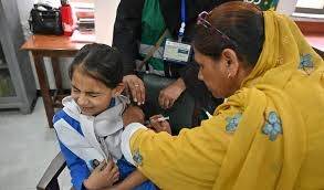 Nationwide vaccination drive against Measles, Rubella and Polio continues