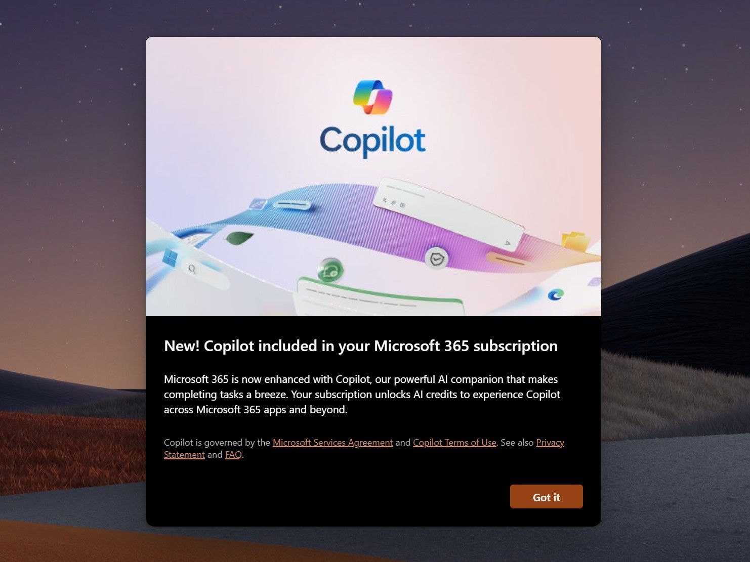 Microsoft Copilot Windows 11 setting fails in new ad