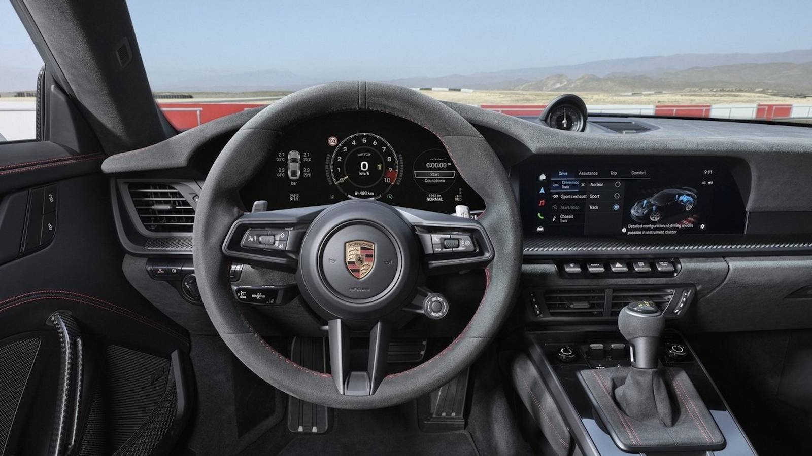 Porsche Patent Proposed Hiding Top Speed Mode Behind The Correct Steering Wheel Grip Position