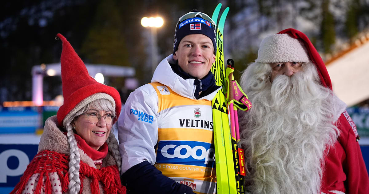 Klaboe and Skistad won the men and women’s classic sprint events respectively for a Norwegian double in Ruka, Finland on Saturday (29 November.)