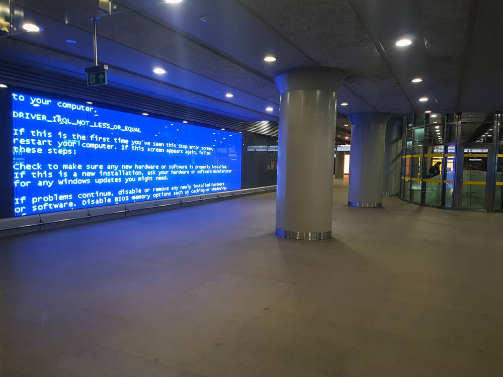 Windows Digital Signage mode hides BSoDs after 15 seconds • The Register
