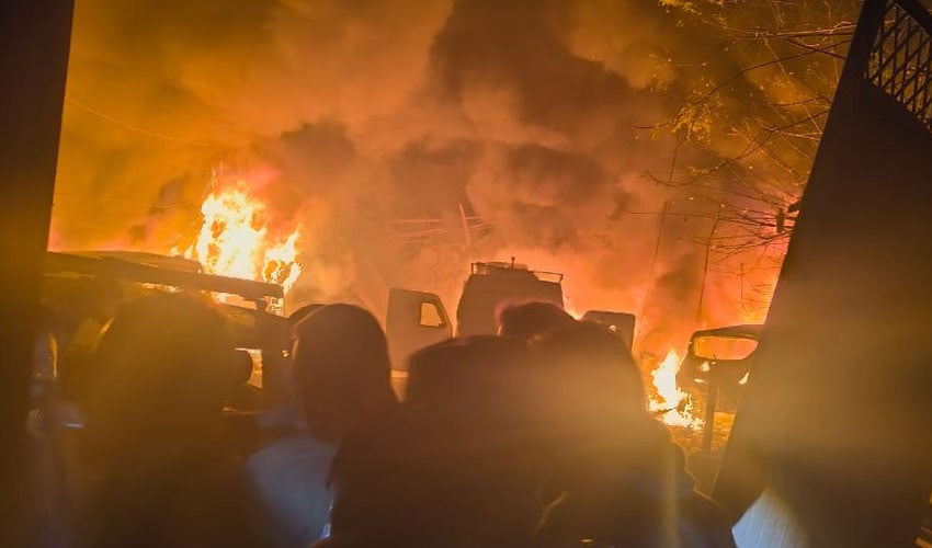 9 killed in blast at police station in IIOJK’s Srinagar