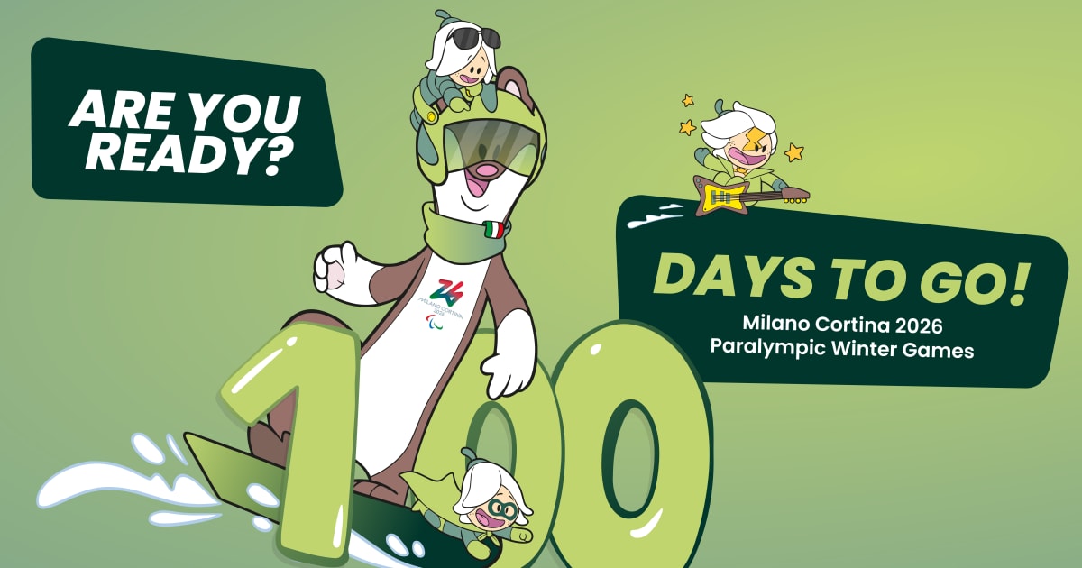 the Countdown to the Milano Cortina 2026 Paralympic Winter Games Begins
