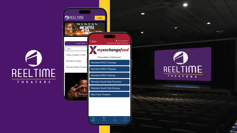 DVIDS – News – Line? What Line? Army & Air Force Exchange Service Premieres Online Ticketing, Seat Selection for Reel Time Theaters