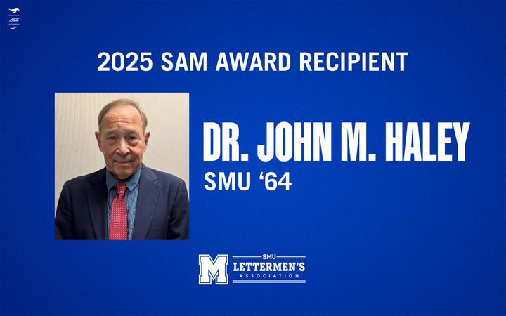 Dr. John Haley ’64 Named 2025 Silver Anniversary Mustang Honoree