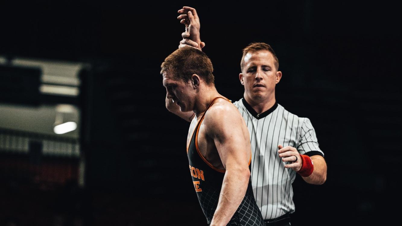 Beavers Dominate Wrestling Dual Meet At Northern Illinois