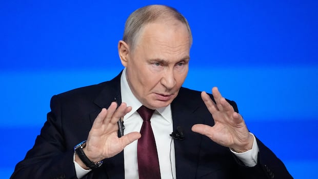 Putin says Russia in a position of strength in Ukraine, with no need to make compromises on talks