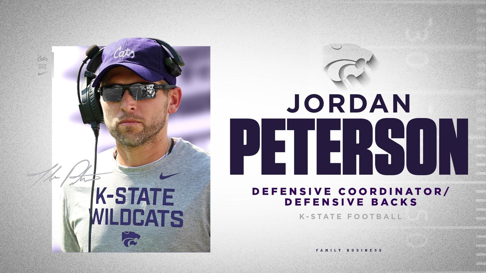Jordan Peterson Hired as K-State’s Defensive Coordinator
