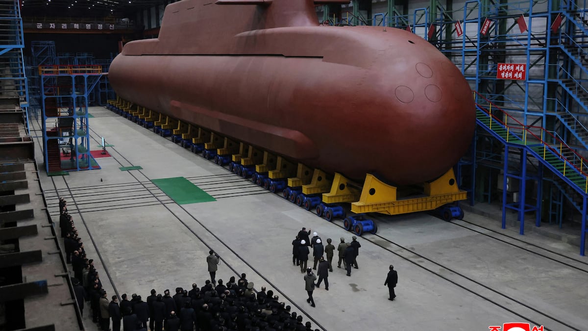 Nuclear submarine arms race heats up between North and South Korea