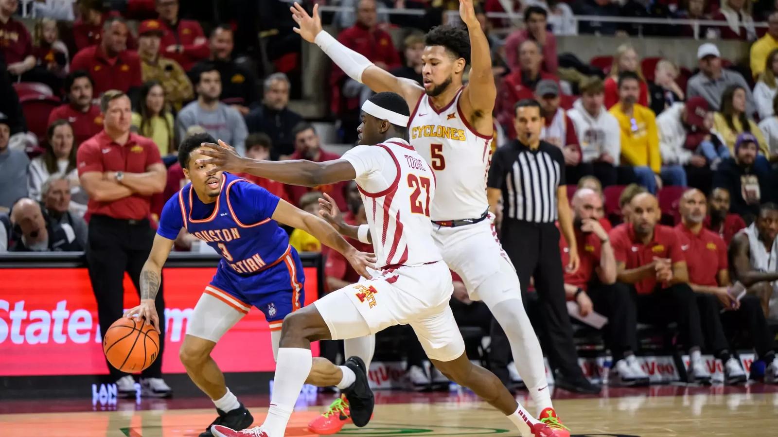 No. 3 Iowa State Remains Unbeaten In 89-61 Win vs. Houston Christian
