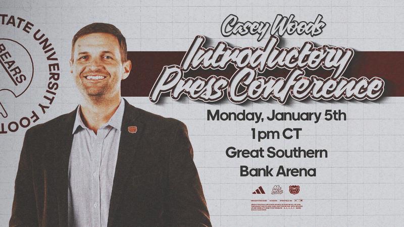 Missouri State to Introduce Woods on Jan. 5