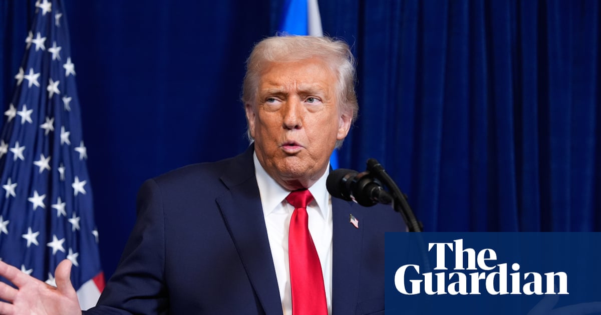 Trump shows customary disdain for protocol as poker-faced Netanyahu looks on | Israel