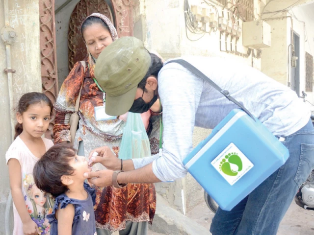 Nationwide polio eradication drive set to begin from Monday