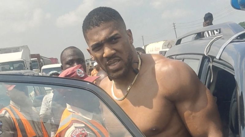 Anthony Joshua: British boxer injured in car crash that killed two friends in Nigeria