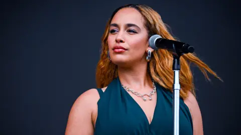 BBC Jorja Smith performs at Radio One's Big Weekend in 2025